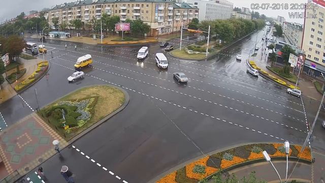 Неудачный дрифт. Бульвар-Машерова. 02.07.2018. Брест смотреть онлайн