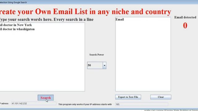 Email detection using google search in java смотреть онлайн