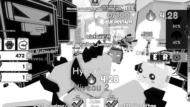 ROBLOX MAIS TOUTES LES SECONDES +1 DE TEMPÉRATURE CHALLENGE ! NOOB & PRO Roblox +1 Heat Every Secon смотреть онлайн