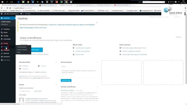 WordPress instalace šablony смотреть онлайн