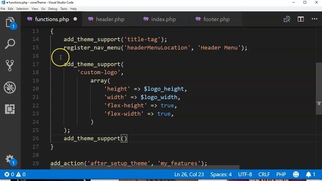 Custom Theme Site (header & footer) Lab part 09 смотреть онлайн