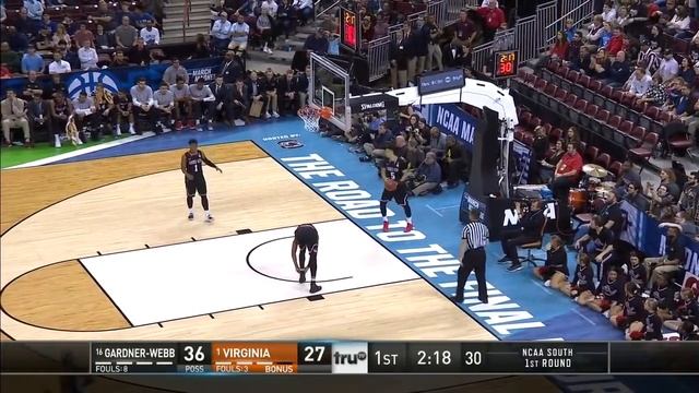 Virginia Vs. Gardner-Webb: First Round NCAA Tournament Extended Highlights