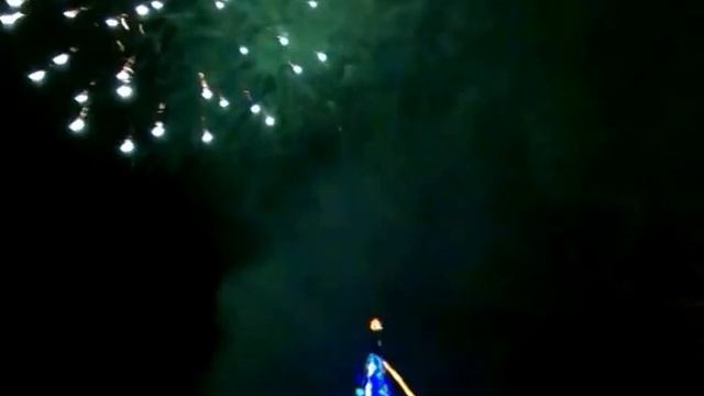 Шостка. Новогодний фейерверк-2014 г.