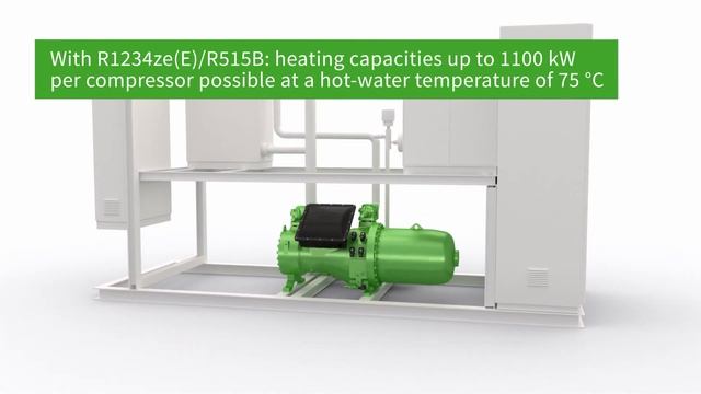 BITZER CSH screw compressors: the large-scale compressor solution for combined heating and cooling смотреть онлайн