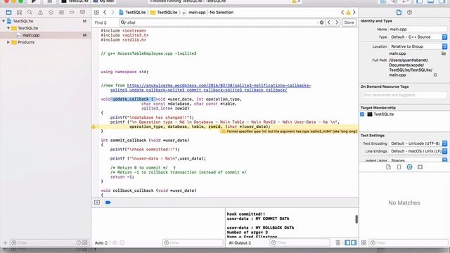SQLite demo in Cpp for market data entry and exit potential смотреть онлайн