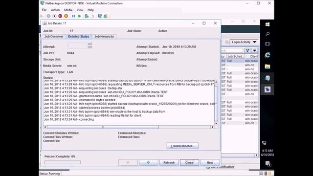 Oracle 12C Backup with NetBackup 8.1 смотреть онлайн