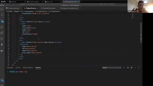 Testing en React - Parte I смотреть онлайн