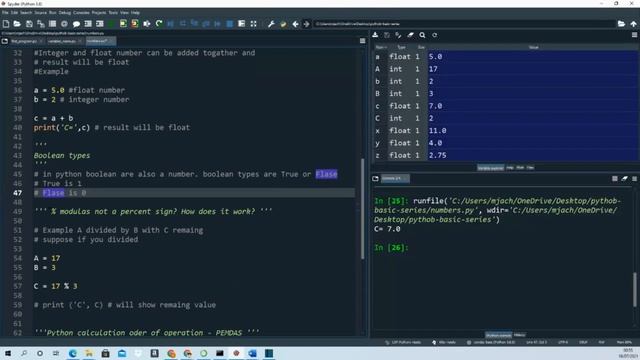Numbers In Python |  Int, Float, Complex | Python Tutorial For Beginners