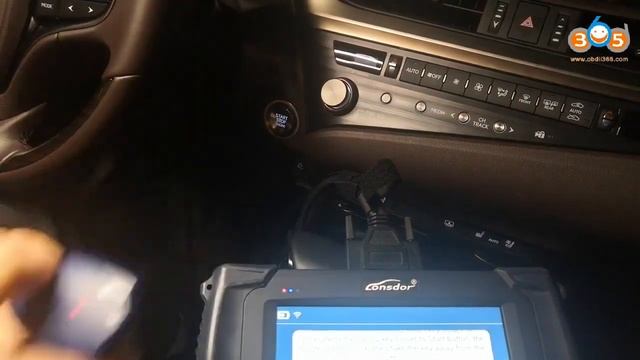 How To Add Toyota 8A Or 4A Smart Key By Lonsdor ADP Adapter Obdii365