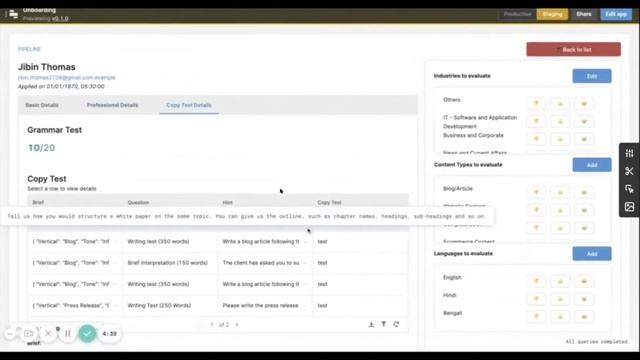 Pepper Content Lightning Demo: Using Retool To Onboard 45k+ Creators Via A Rigorous Testing Process