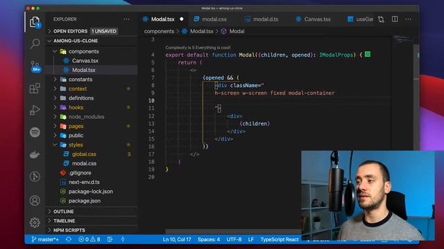React Context API Practical Example Tutorial - Among Us Clone Devlog [From Scratch] Ep.3 смотреть онлайн