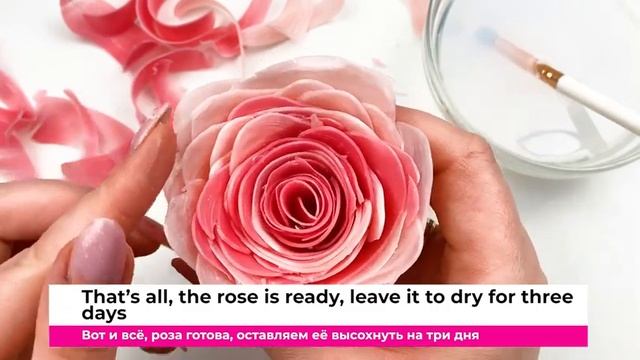 Как сделать мыльные розы своими руками для АСМР видео. How to make soap roses for ASMR video ? смотреть онлайн