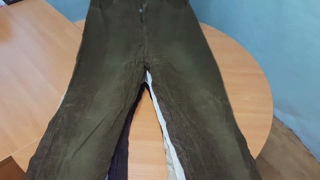 MAN0300 Вельветовые штаны 10 кг; лот 12114706; 20 шт. смотреть онлайн