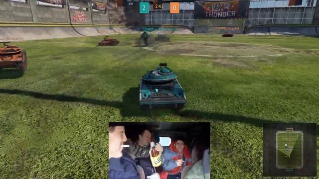 танковый футбол | war thunder смотреть онлайн