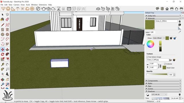 How to create realistic grass in Vray SketchUp || Proxy in Vray || SketchUp Tutorials ||Vray Object смотреть онлайн