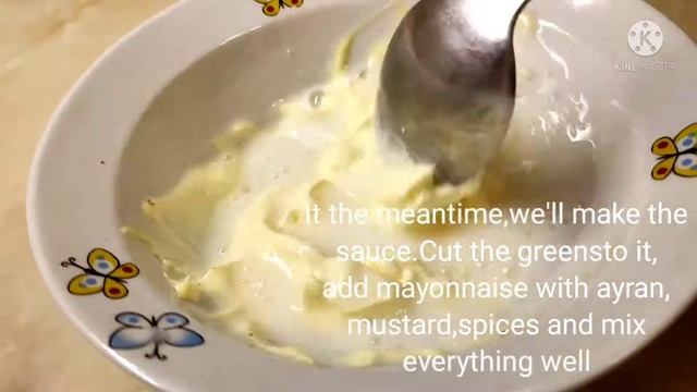 Свинина под соусом из айрана.Pork with ayran sauce. смотреть онлайн