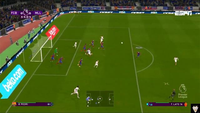 GAMEPLAY #barcelonafc Vs #mallorca Laliga 2024 En El POTATO PATCH V13.1 I PS3 I #efootball2024