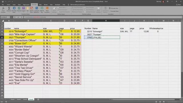 How to - VLOOKUP in Excel смотреть онлайн