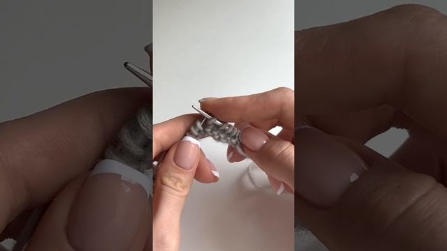 как вязать классические лицевые и изнаночные петли спицами смотреть онлайн