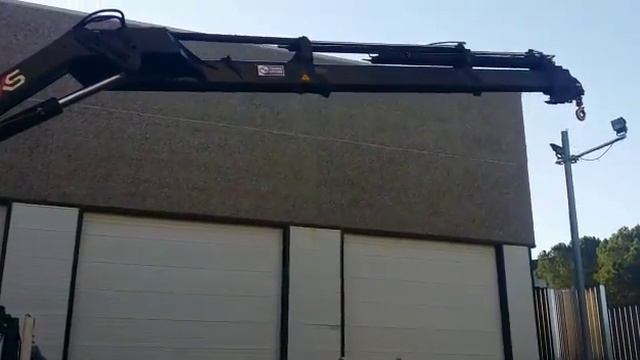 Grúa ocasión - Used crane HIAB 166E-5 S-151360A (www.transgruas.com) смотреть онлайн