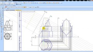 Урок #5│Натуральная величина фигуры сечения. Начертательная геометрия