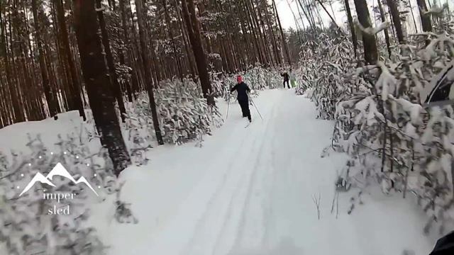 Сноубайк/тест-драйв Impersled.Сноубайк. Snowbike.