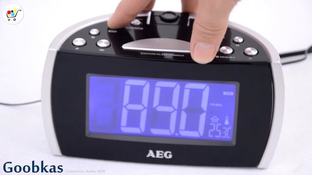 Радиочасы с проектором AEG MRC 4119 P