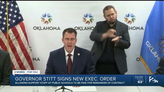 Gov. Kevin Stitt Signs New Executive Order смотреть онлайн