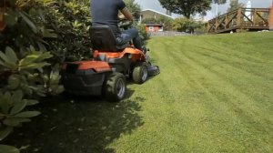 Аккумуляторный Райдер-газонокосилка Husqvarna