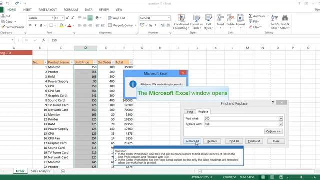 Microsoft Office Specialist Excel 2013 Q adn A 10 смотреть онлайн