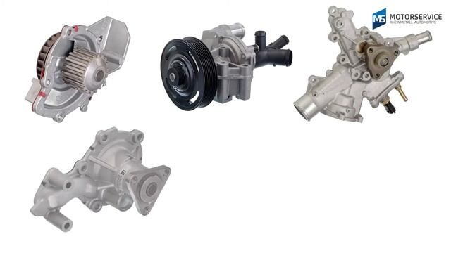 Водяные насосы/ насосы охлаждающей жидкости: основы - Motorservice Group смотреть онлайн