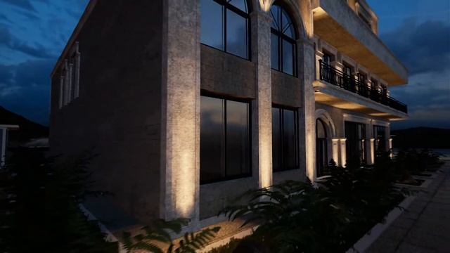 Отель "Таркитау" г.Махачкала | Архитектурная подсветка смотреть онлайн