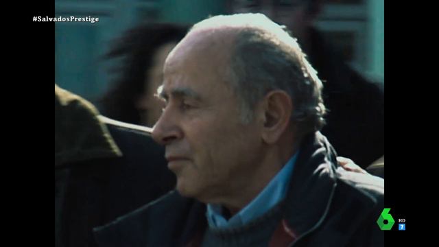 Luis Tosar lee la carta del capitán Mangouras estando en prisión por la crisis del Prestige смотреть онлайн