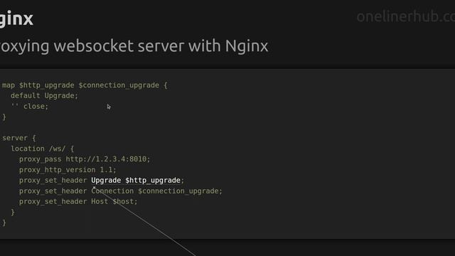 Proxying websocket server with Nginx смотреть онлайн