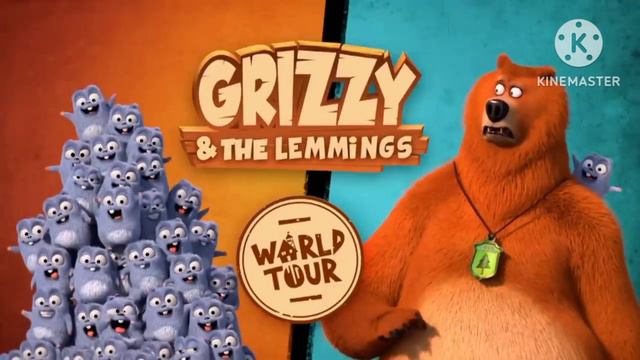 Гризли и Лемминги Заставка смотреть онлайн