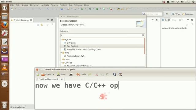 How to install eclipse CDT and g++ (C++ gnu compiler) смотреть онлайн