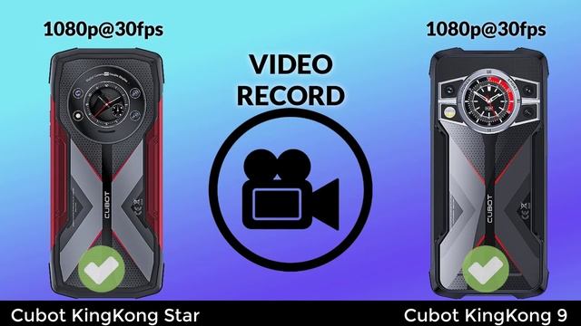 Cubot KingKong Star VS Cubot KingKong 9