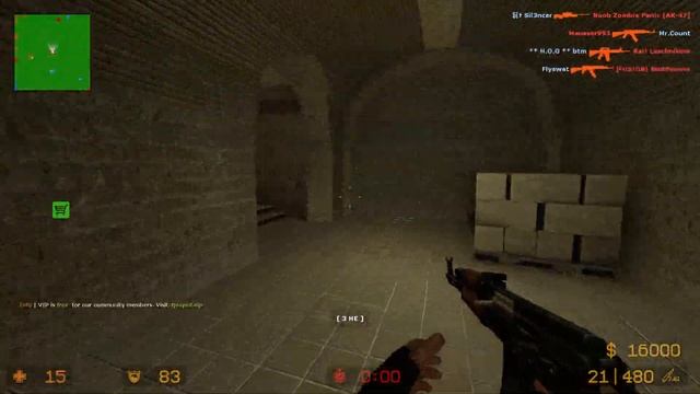 Counter Strike: Source - de_dust2_unlimited - Multiplayer Gameplay 2022 смотреть онлайн