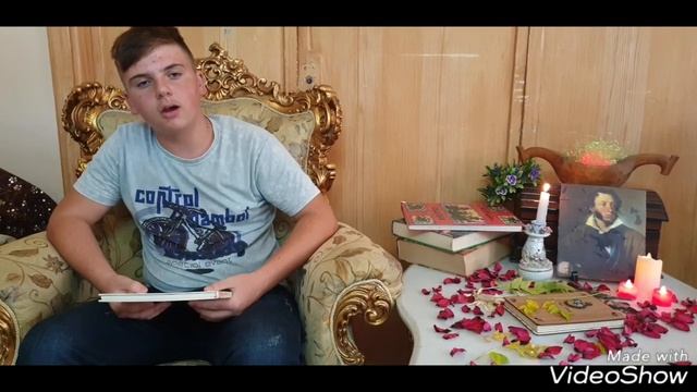 А.С.Пушкин, осенняя тема , Сирия ,г.Хомс, читают Тарас Шахуд 14 лет и Сандра Ашера16 лет смотреть онлайн
