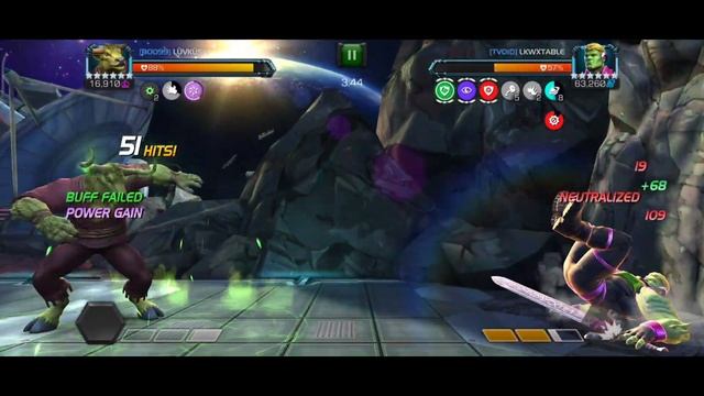 Mcoc Best Hulkling Counter • Mcoc How to Defeat Hulkling AW Boss • Mcoc Ishvalangaming • Mcoc AW • смотреть онлайн