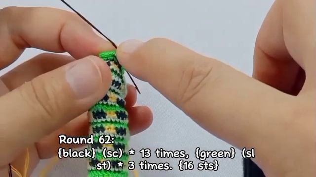 How To Crochet Caterpillar | Crochet Pattern | Part 4/4