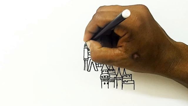How to Draw the Disney Castle смотреть онлайн