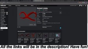 [R$350] ?How to make?Ken Kaneki?from Tokyo Ghoul in Roblox ?
