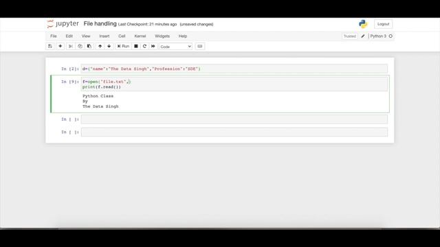 #21 File Handling in Python | File IO Python | Read / Write Files in Python | [Hindi] смотреть онлайн