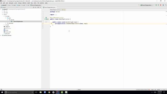 How to create spring boot application in Intellij Idea смотреть онлайн