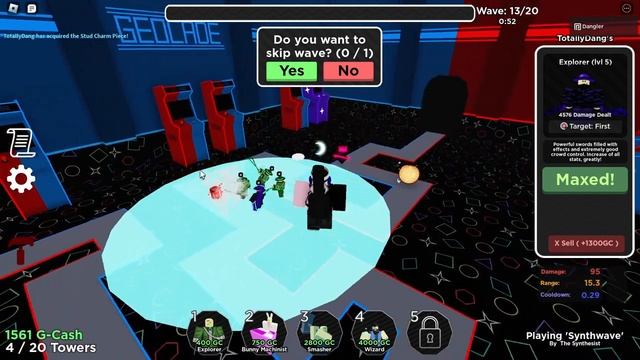 How To Solo Neon Mode Without Star Charm | Geometry Defense ROBLOX