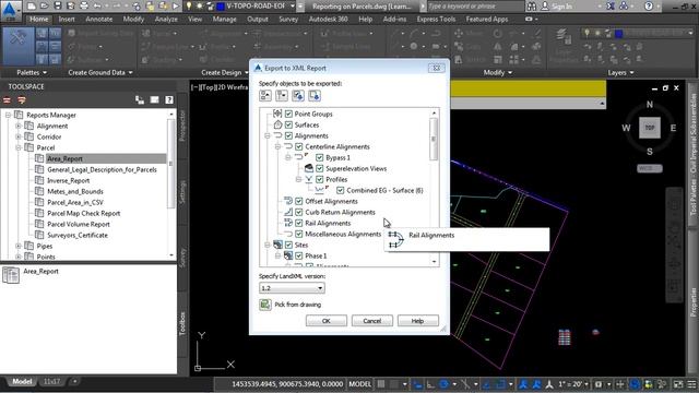 Reporting On Parcels AutoCAD Civil 3D смотреть онлайн