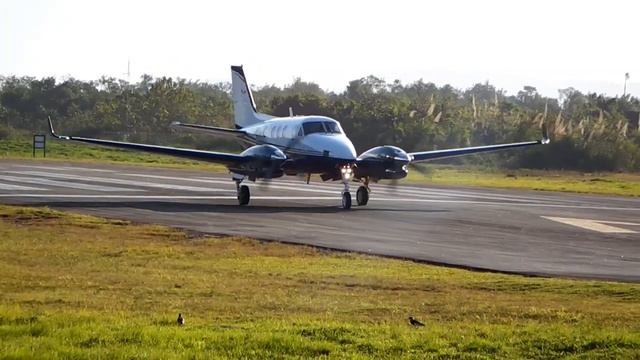 Beechcraft King Air C90GTx Acionamento & Decolagem Em Angra Dos Reis RJ