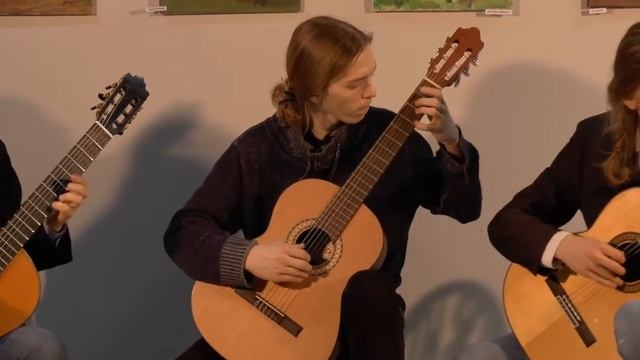 Etiude nr.1 - F.Tarrega - W.Zaborski II git. - They perform J. P. Auerbach &Casper Lukasiewicz смотреть онлайн