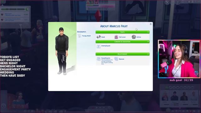 Having a Wedding on the Sims 4! & Unpacking items! смотреть онлайн